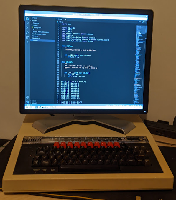 Connecting a BBC Micro Keyboard to a Raspberry Pico