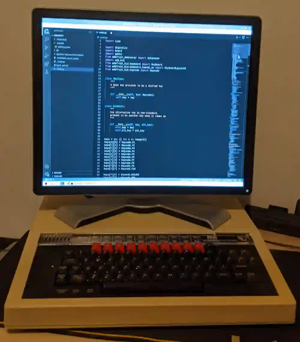 Connecting a BBC Micro Keyboard to a Raspberry Pico